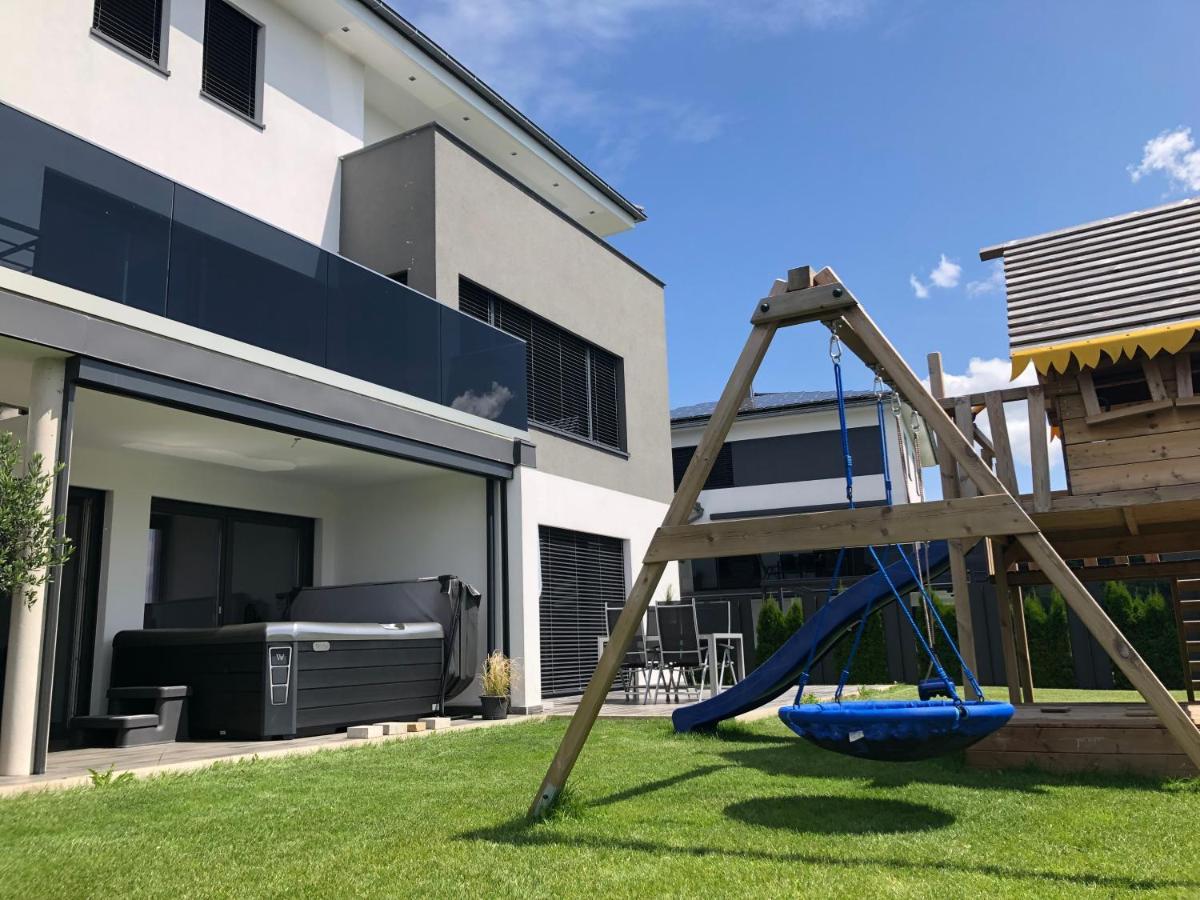 Moderne Ferienwohnung Mit Terrasse Und Garten Verwaltungsgemeinschaft Haldenwang Exteriör bild